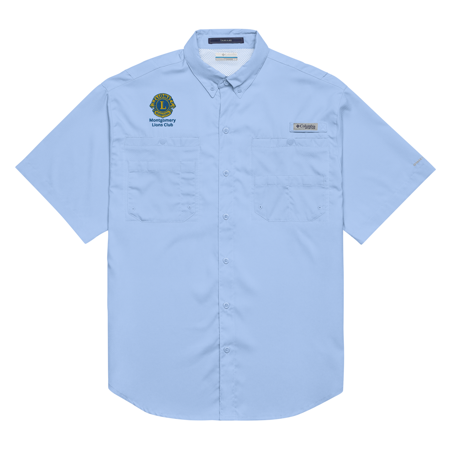 Columbia short sleeve button shirt - Embroidery