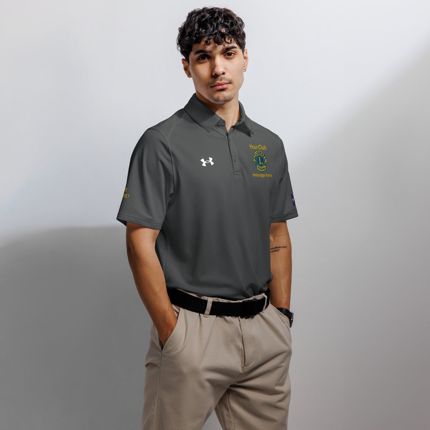 Under Armour® Embroidered men's polo